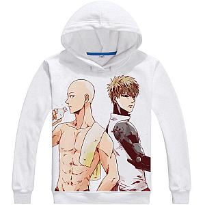 One Punch Man Hoodies - Hoodies One Punch Man Saitama Genos locker room SA3105