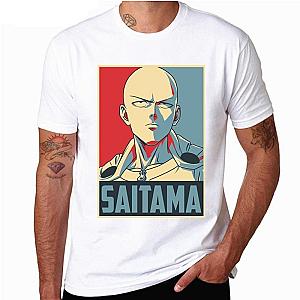 One Punch Man T-Shirts - Saitama Obama T-Shirt SA3105