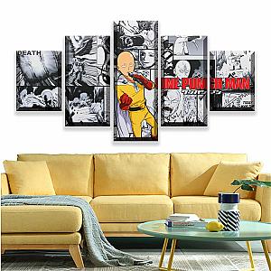 One Punch Man Wall Art -  Saitama Karaoke Table SA3105