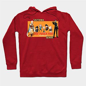 One Punch Man Hoodies - Saitama orange version Hoodie TP2105