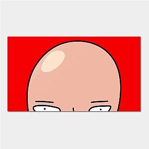 One Punch Man Posters - Saitama's bald spot Wall Art TP2105