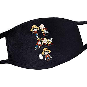 One Punch Man Face Masks -   Saitama Luffy One Piece Anti-Covid Mask SA3105