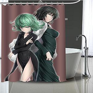 One Punch Man Shower Curtains -  Tatsumaki & Fubuki Shower Curtain SA3105