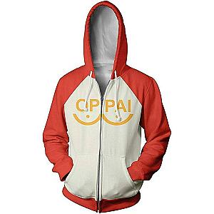 One Punch Man Jackets -  Saitama hooded jacket Oppai SA3105