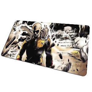 One Punch Man Mouse Pads - Saitama vs Lord Boros Desktop Mouse Pad SA3105