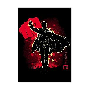 One Punch Man Posters -  Saitama High Definition Canvas Poster SA3105