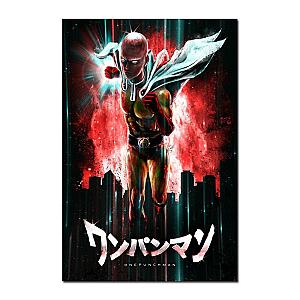 One Punch Man Wall Art - Canvas Print  Saitama Superhuman SA3105