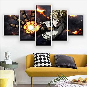 One Punch Man Wall Art -  Genos Explosion Painting SA3105