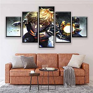 One Punch Man Wall Art -  Genos Armor Painting SA3105