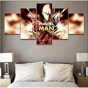 One Punch Man Wall Art -  Saitama painting SA3105