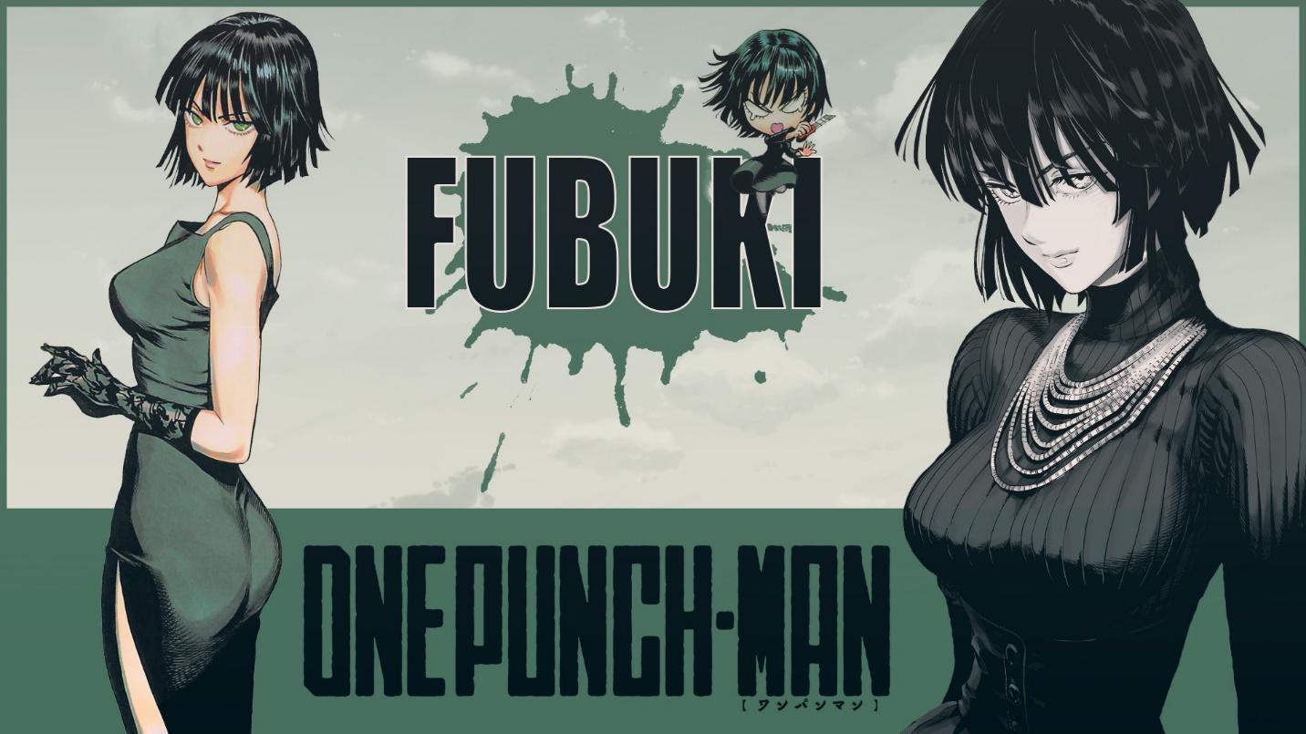 Anime Girls One Punch Man Fubuki Green Eyes 2D Short Hair Green Hair Green Dress Wallpaper - Resolution:1920x1080 - ID:488747 - wallha.com