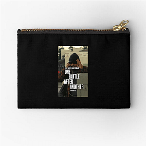 No Pause Between Pain One Battle After Another Zipper Pouches