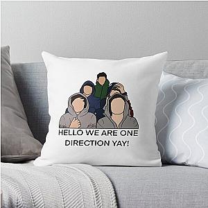 we are one direction video diaries Throw Pillow RB1711