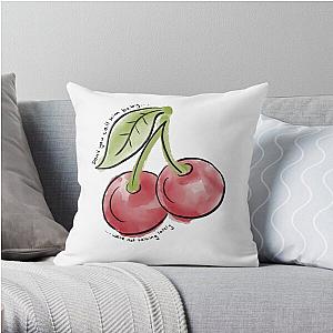 cherry harry styles Throw Pillow RB1711