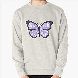 summertime and butterflies purple - olivia by one direction Pullover Sweatshirt RB1711