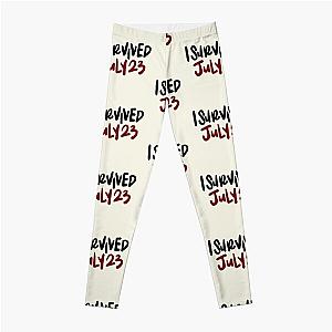 I SURVIVED JULY  23    ONE DIRECTION Leggings RB1711