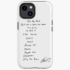 WALLS TRACK LIST    LOUIS TOMLINSON iPhone Tough Case RB1711