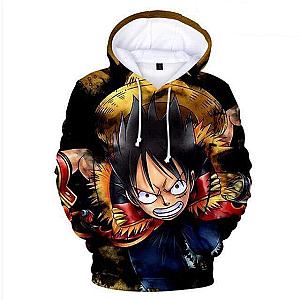 One Piece Luffy Straw Hat Sweatshirt OMN1111