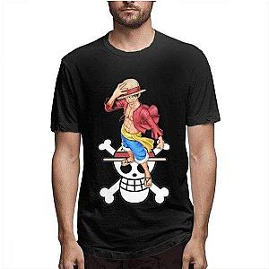 T Shirt One Piece Luffy And His Symbol OMN1111