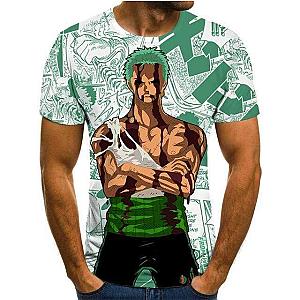 One Piece T-shirt Zoro's Determination OMN1111