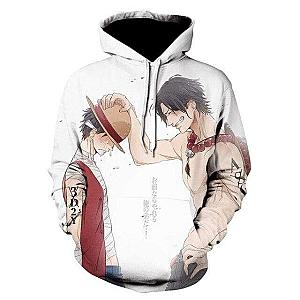 Sweatshirt Monkey D Luffy And Ace OMN1111