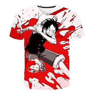 One Piece T shirt Gomu Gomu Luffy OMN1111