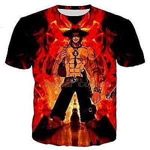 One Piece Ace The King's Son T Shirt OMN1111