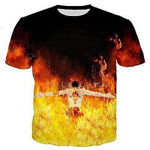 One Piece The Burning Pirate Portgas D Ace T Shirt OMN1111