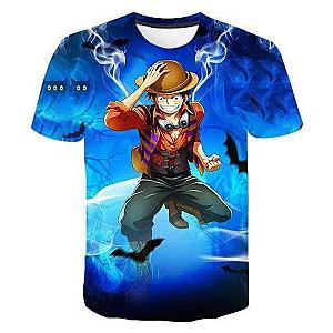 One Piece Bat Luffy T Shirt OMN1111