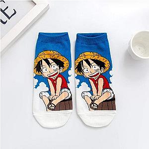 One Piece Sock The Man Rubber Luffy OMN1111