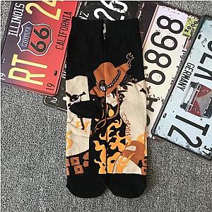 One Piece Ace Sock OMN1111