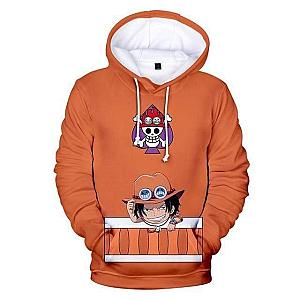 One Piece Sweatshirt Kawaii Portgas D Ace OMN1111