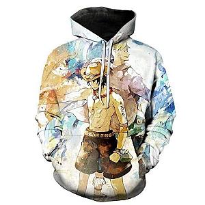 One Piece Ace and Marco Sweatshirt OMN1111