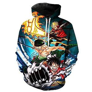 One Piece Sweatshirt The Monster Trio Combo OMN1111