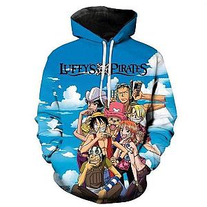 One Piece Sweatshirt The Mugiwara under the Sky OMN1111