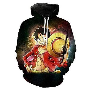 One Piece Luffy and his Straw Hat Sweatshirt OMN1111