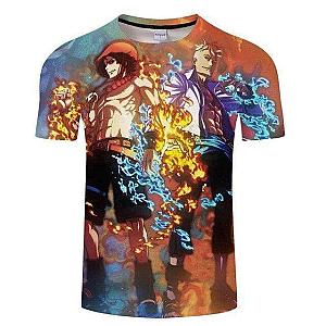 One Piece Ace and Marco T-Shirt OMN1111