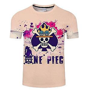 One Piece Logo T-Shirt From Ace Fire Man OMN1111