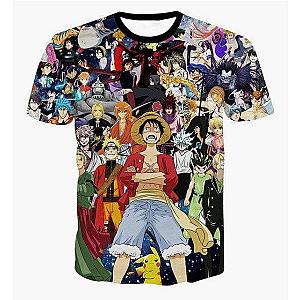 T-Shirt One Piece Luffy and the All Star OMN1111