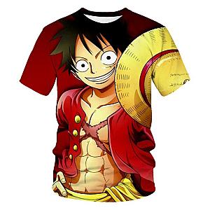 One Piece T-shirt - 3D Printed Trendy Summer T-shirts