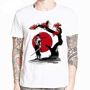 One Piece Zoro and the Blood Moon T-Shirt OMN1111