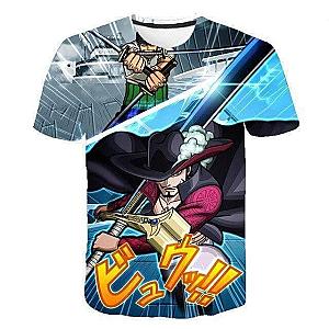 T-Shirt One Piece Zoro Vs Mihawk OMN1111