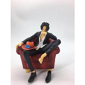 One Piece Portgas D Ace Sitting In Costume Figure OMN1111