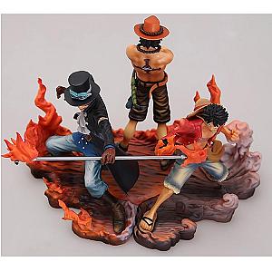 One Piece Ace Luffy And Sabo Figure OMN1111