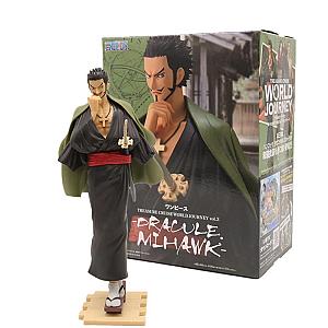 One Piece Dracule Mihawk figure in Wano Kuni Kimono OMN1111