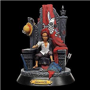 One Piece Emperor Shanks On His Throne Figure OMN1111