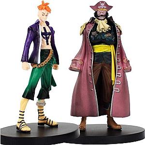 Lot Of 2 One Piece Figurine Marco And Gol D Roger OMN1111