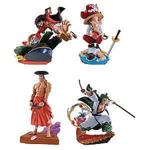 One Piece Anime Log Box Wanokuni Vol 3 Set 4 Action Figure