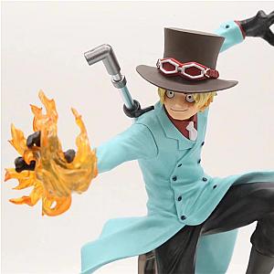 One Piece Sabo Blue Suit Figure OMN1111