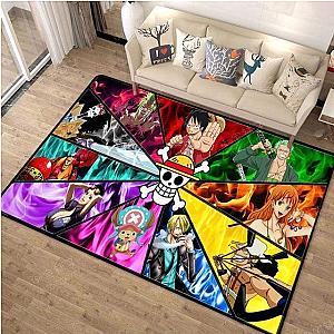 One Piece Straw Hat Alliance Rug OMN1111